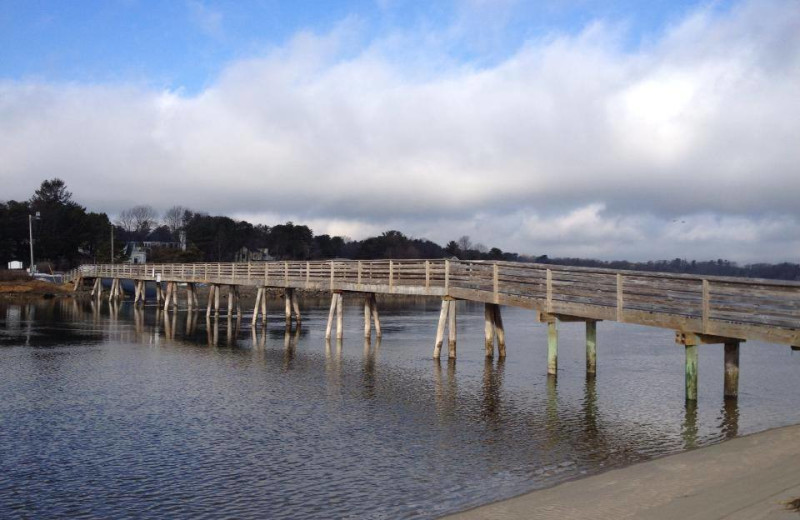 Dock at Grand Hotel of Ogunquit.