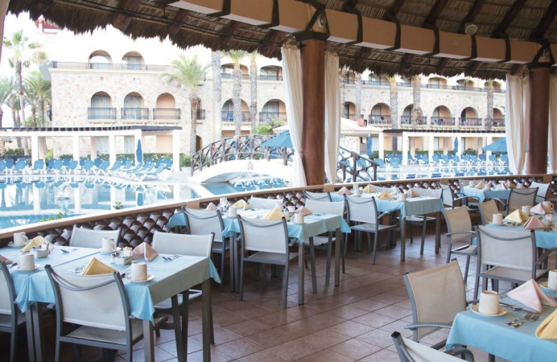 Patio at Royal Solaris - Los Cabos.