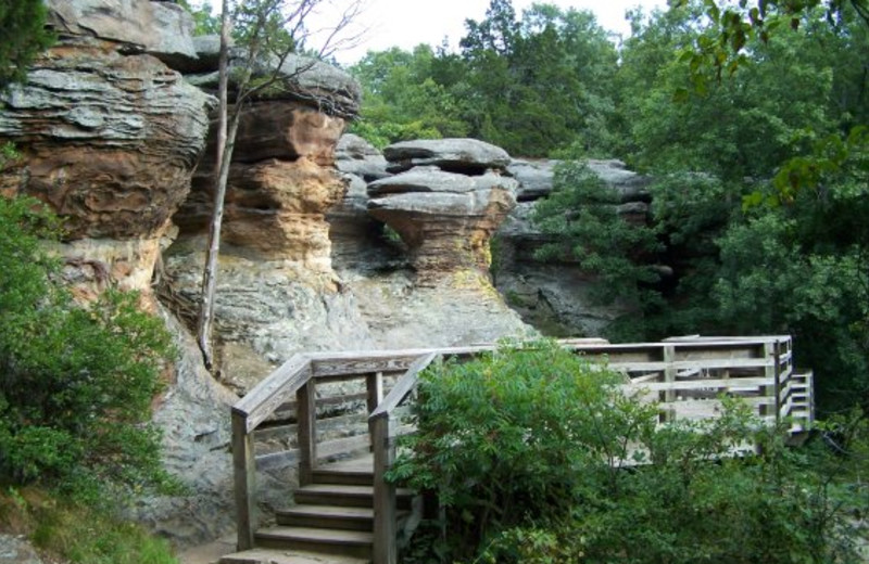 Garden of Gods near Shawnee Forest Cabins.