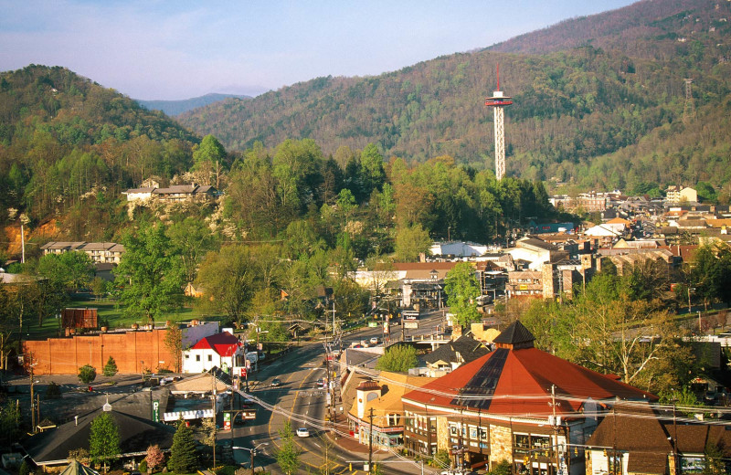 Town view at Zoder's Inn.