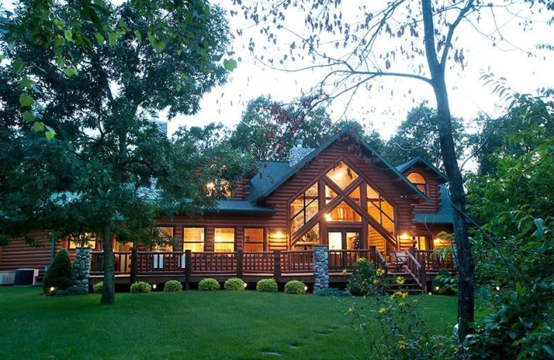 Rental exterior at Sand County Service Company - Wolf Lodge on Lake Petenwell.