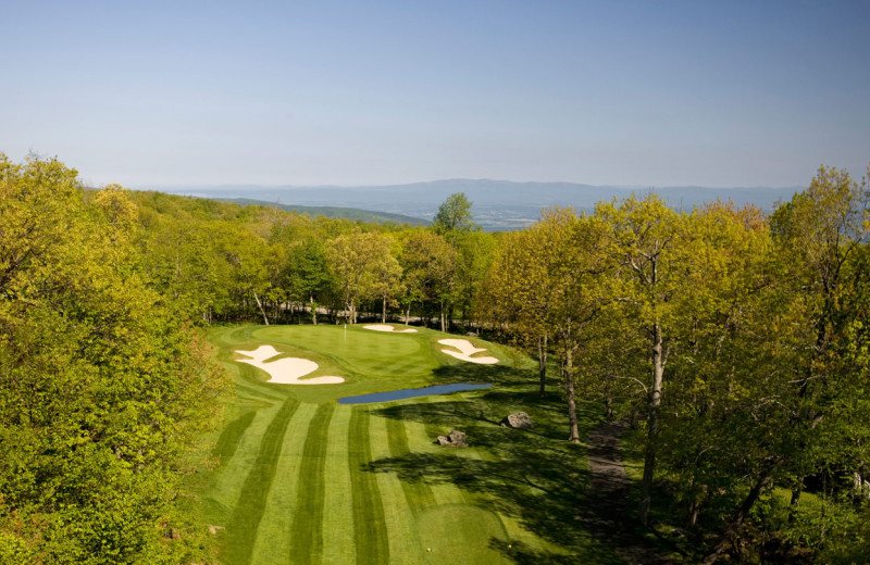 Golf course at Wintergreen Resort.