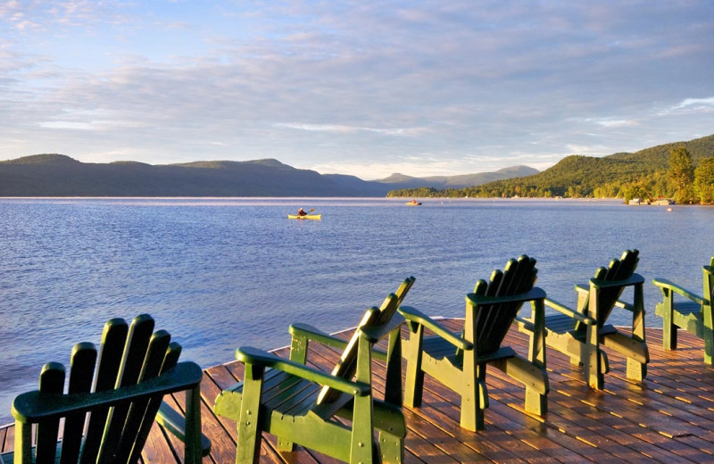 Lake view at Trout House Village Resort.