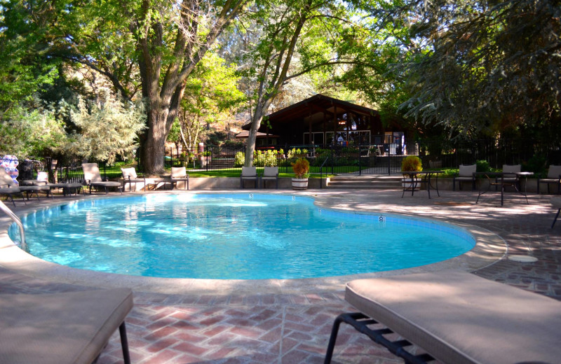 Outdoor pool at Rankin Ranch.