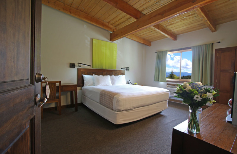 Guest room at Mt. Princeton Hot Springs Resort.