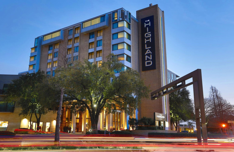 Exterior view of The Highland Dallas, Curio Collection by Hilton.