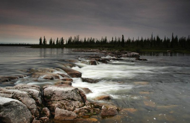 Scenic view at Plummer's Arctic Fishing Lodges.