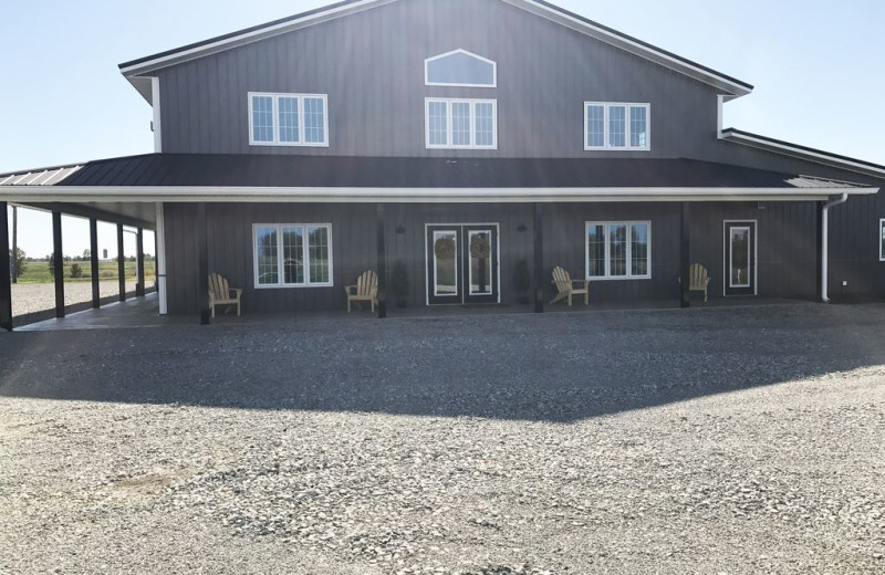 Exterior view of The Lodge at Windy Ridge.