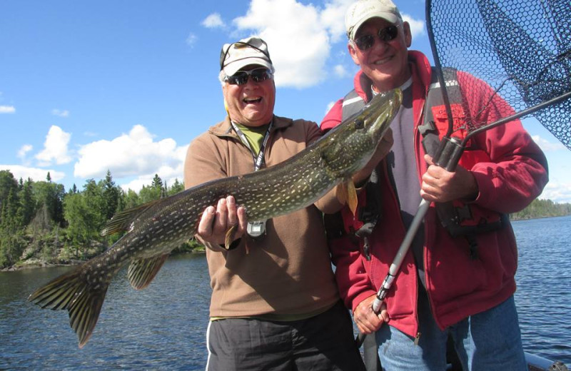 Fishing at Woman River Camp