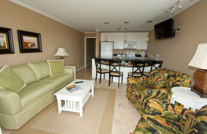 Beach Front Villas at Vacation Time