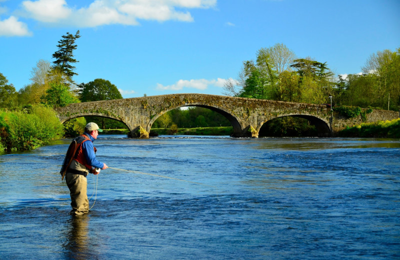 Fishing at Clonanav Fly Fishing.