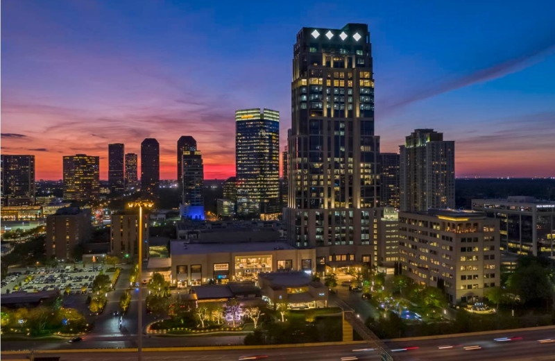 Exterior view of The Post Oak at Uptown Houston.