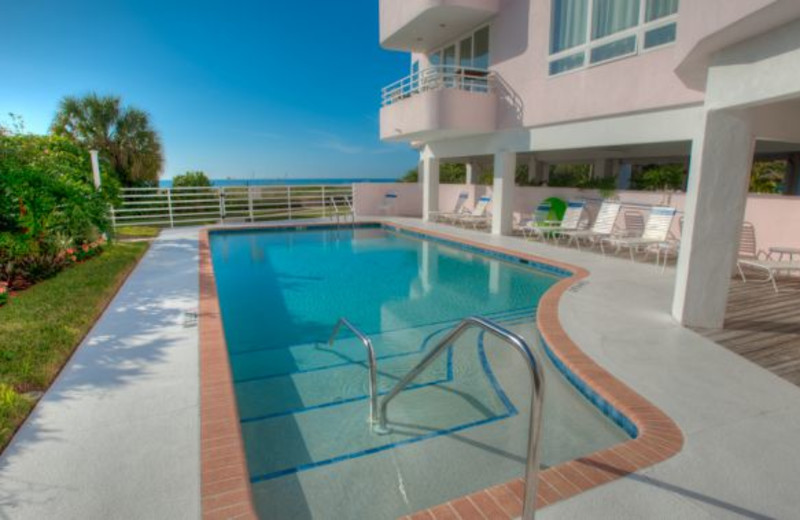 Rental pool at Anna Maria Vacations.