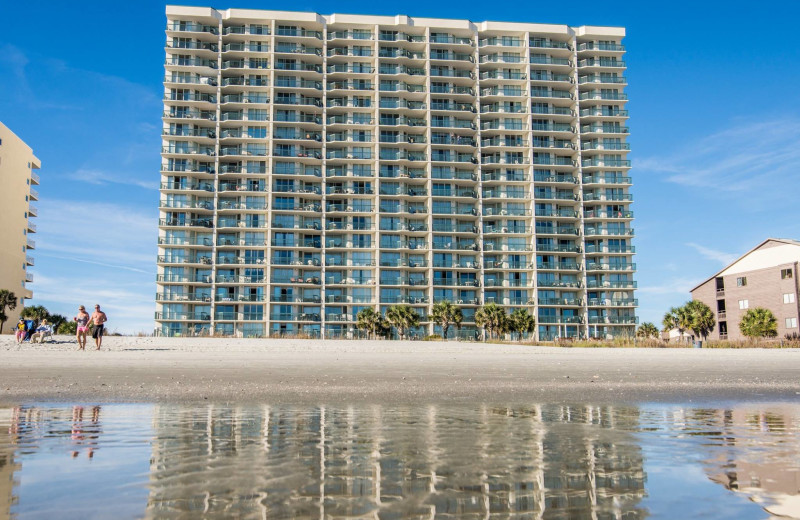 Rental exterior at Condo World.