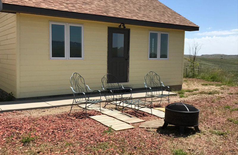 Cabin exterior at Lakeview Lodge 307.