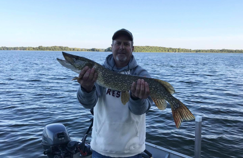 Fishing at Bonnie Beach Resort.