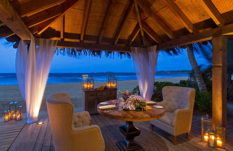 Dining at The St. Regis Bahia Beach Resort, Puerto Rico.