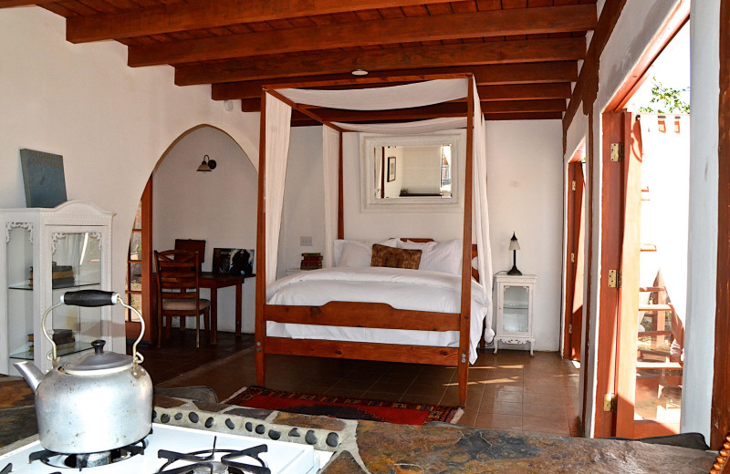 Guest room at Korakia Pensione.