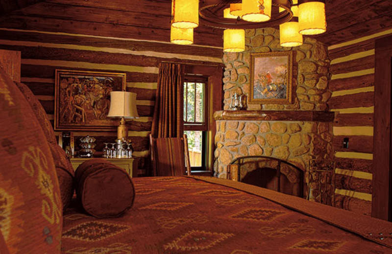 Guest room at The Ranch at Emerald Valley.