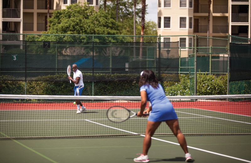 Tennis at Holiday Inn Club Vacations at Orange Lake Resort.