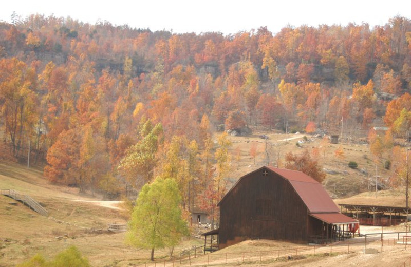 Barn Exterior at Horseshoe Canyon Ranch