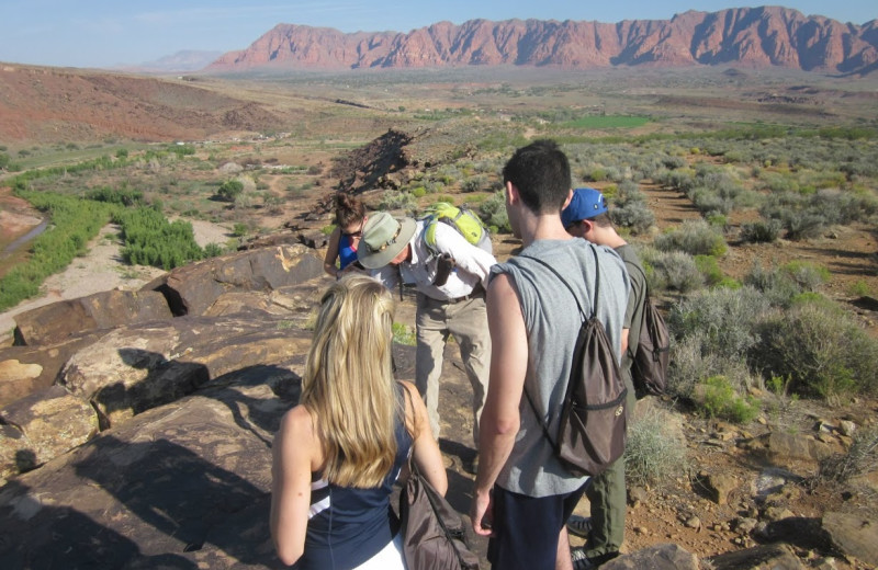 Hiking at Red Mountain Resort & Spa.