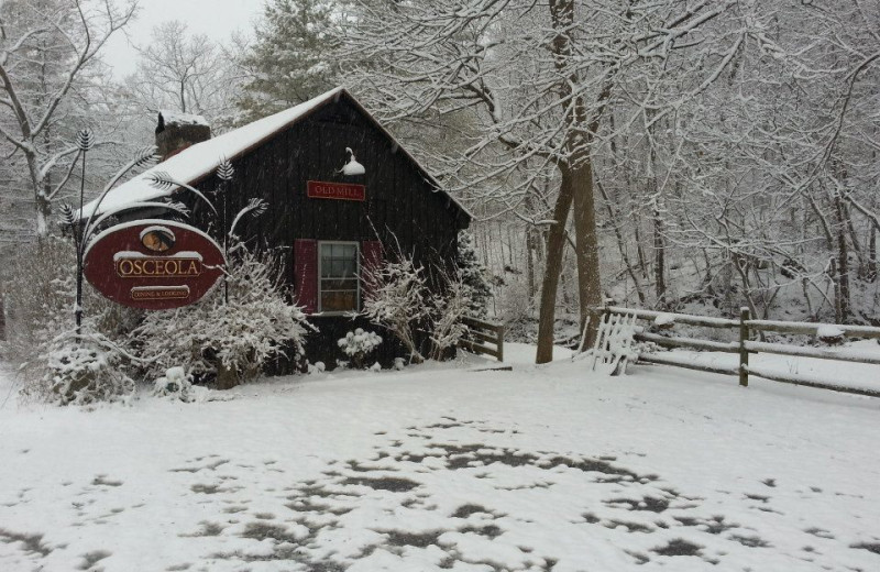 Exterior view of Osceola Mill Country Inn.