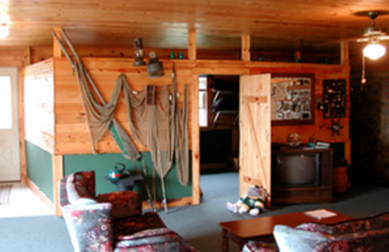 Cabin Interior at Cedar Ridge Resort