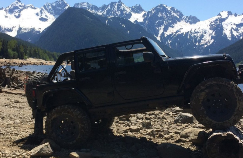 Jeep tours at Harrison Beach Hotel.