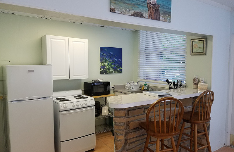 Guest kitchen at La Jolla Resort Hotel.
