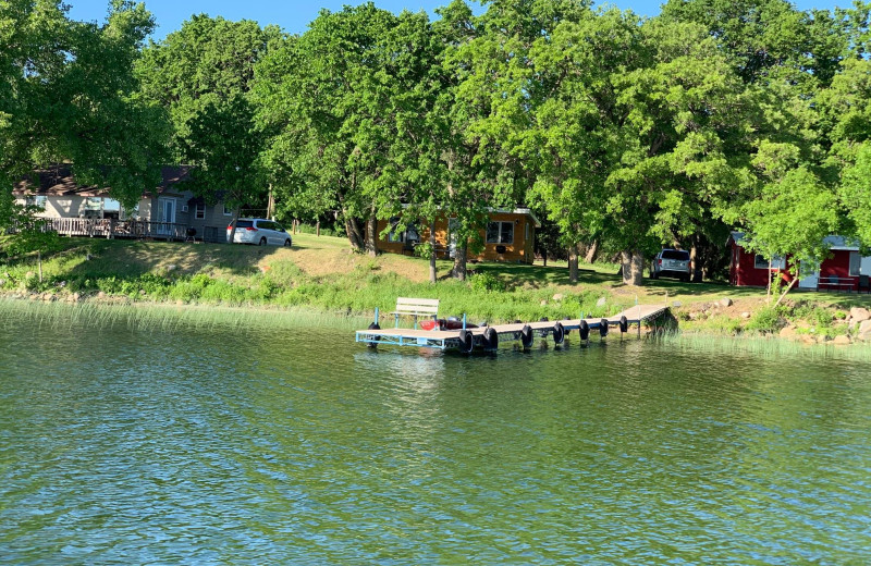 Cabins at Ten Mile Lake Resort.