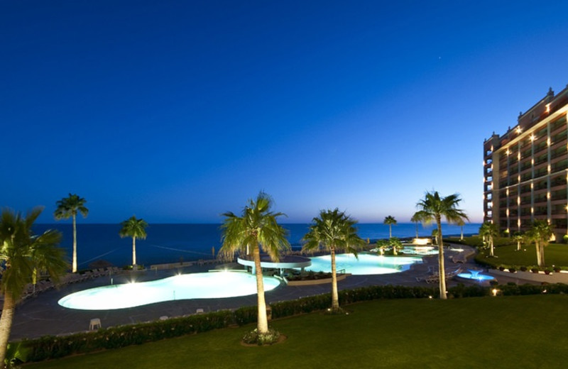 Outdoor pool at Sonoran Sun Condos.