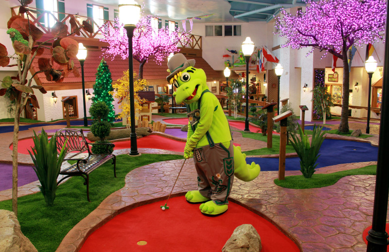 Mini golf at Bavarian Inn of Frankenmuth.