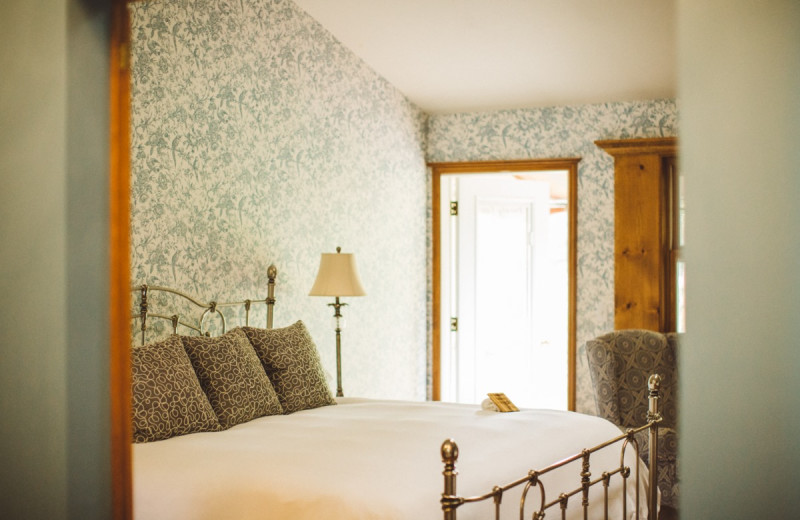 Guest room at Albergo Allegria.