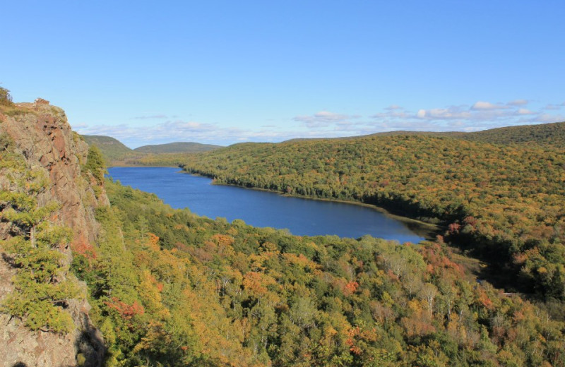 Lake of the Clouds near Big Powderhorn Lodging.