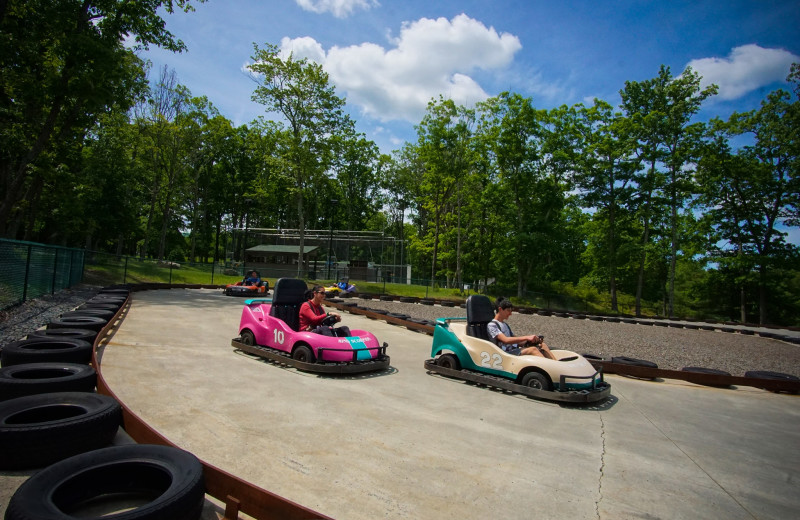 Go-Kart racing at Woodloch.