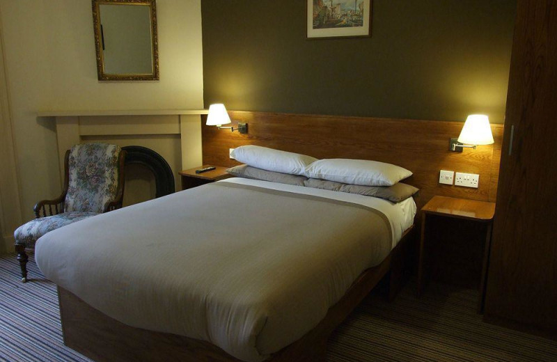 Guest room at St Bernards House.