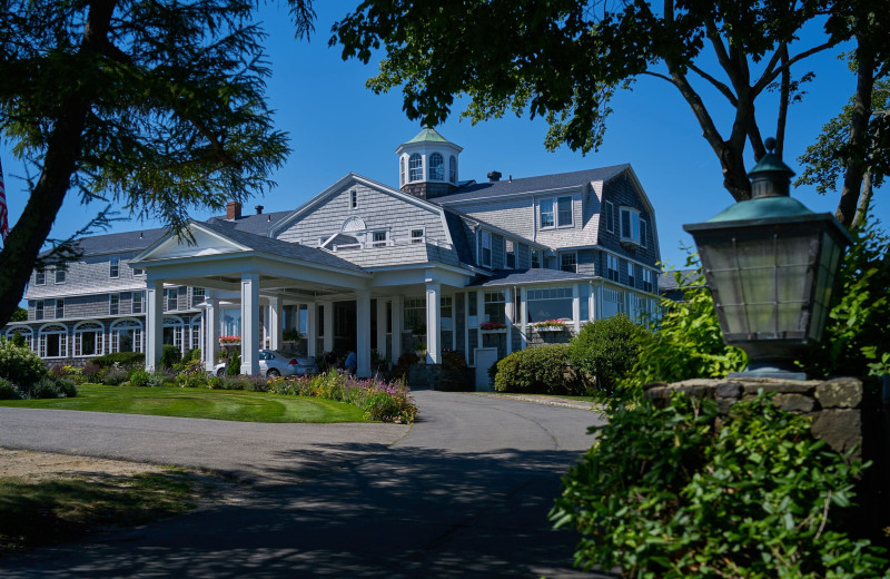 Exterior view of Black Point Inn.