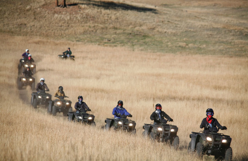 ATV group at The Wilderness Way Adventure Resort.