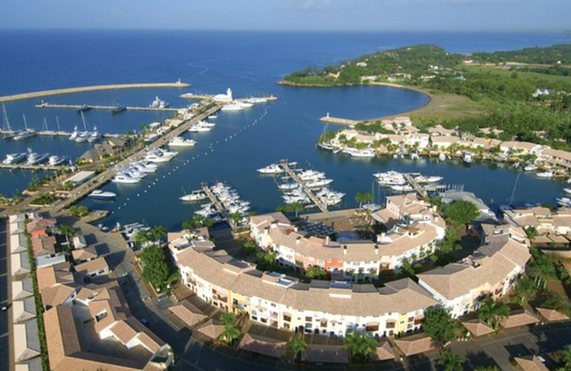 Aerial view of Casa de Campo.