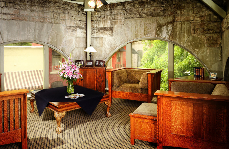 Lobby at 1905 Basin Park Hotel.