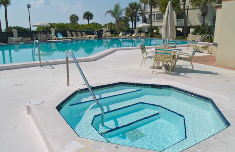 Outdoor pool at Resort Rentals.