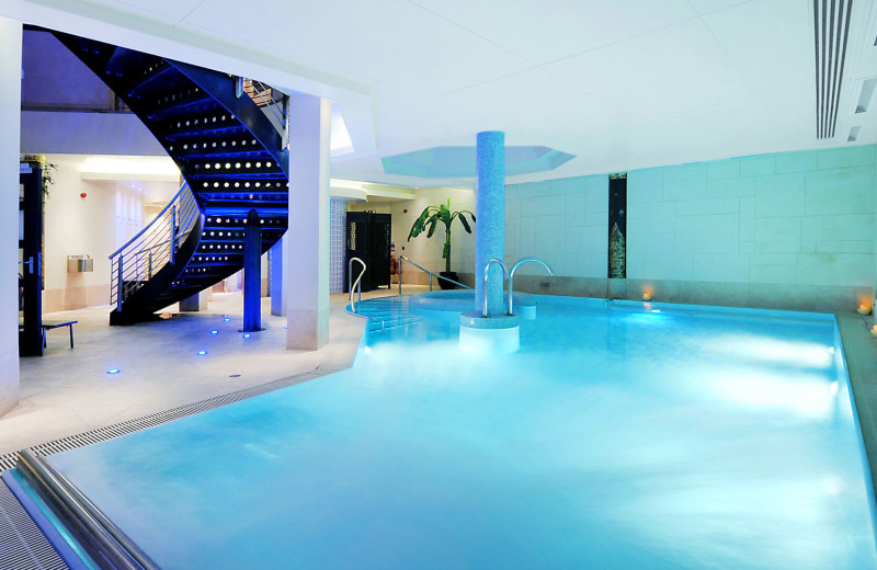 Indoor pool at Careys Manor.