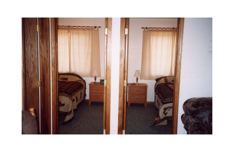 Guest room at Willis Station.