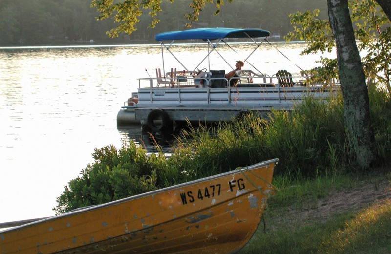 Boats at Gypsy Villa Resort.