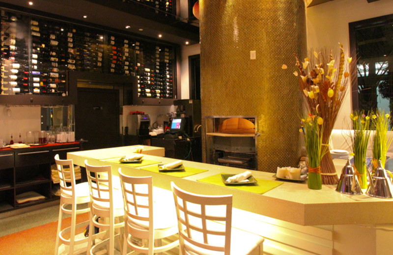 Dining at Ocean Five Hotel.