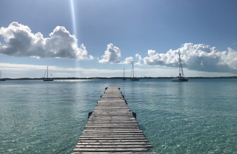 Dock at Club Peace and Plenty.