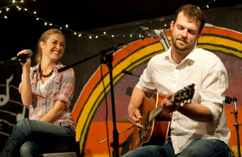 Entertainment at Roddy Tree Ranch.