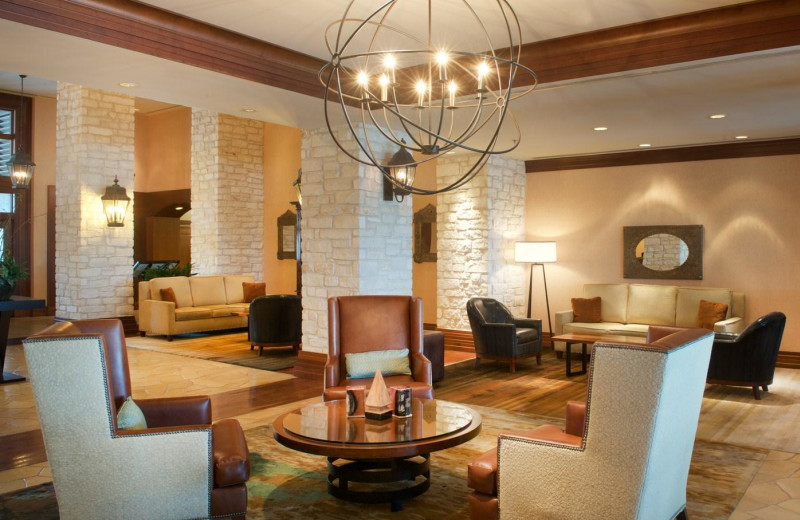 Lobby at Lakeway Resort and Spa.