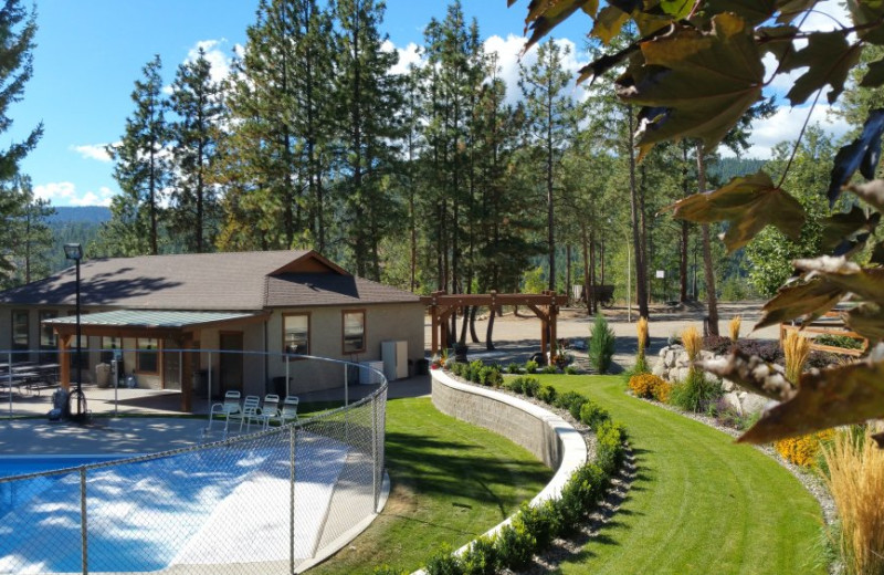 Pool at Powers Creek Retreat.